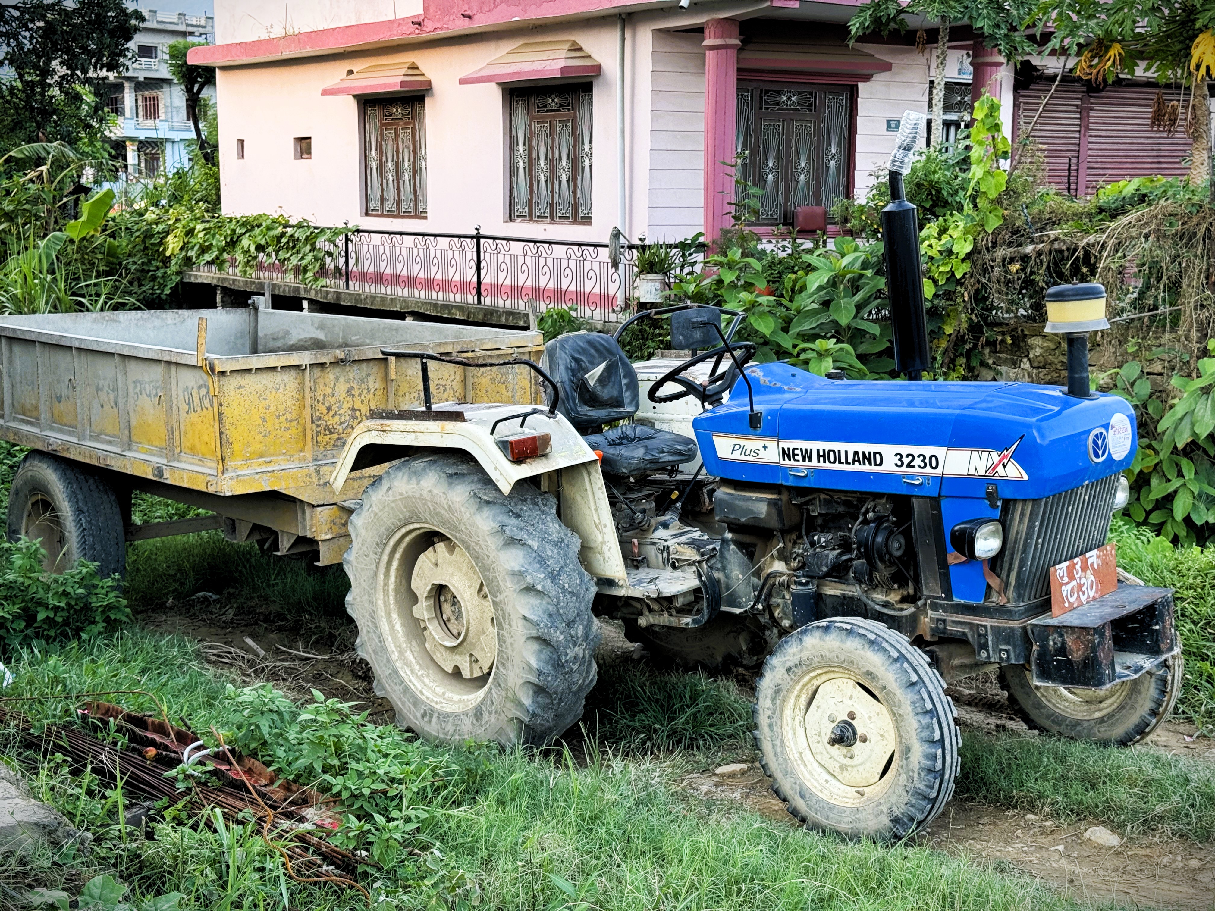 Cement and Rod Delivery Tractor